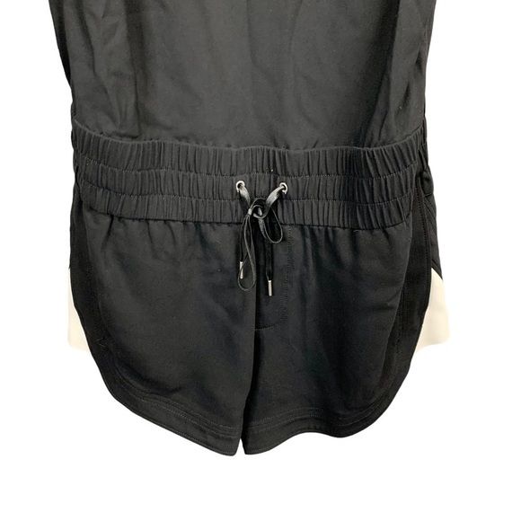 Helmut Lang Torsion Black & White Playsuit Romper - Picture 4 of 9